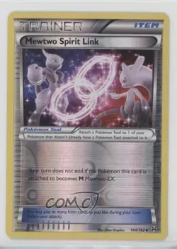 Mewtwo Spirit Link Reverse Foil Pokemon XY BREAKthrough #144 - Image 1
