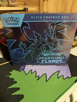Pokemon Mega Evolution Phantasmal Flames Elite Trainer Box ETB Sealed - Image 1