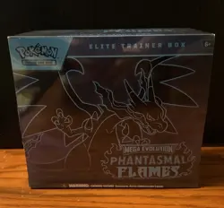Pokemon Mega Evolution Phantasmal Flames Elite Trainer Box ETB Factory Sealed - Image 1
