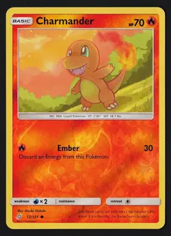 Charmander Reverse Holo 12/181 Team Up 2019 - Pokemon TCG - Image 1