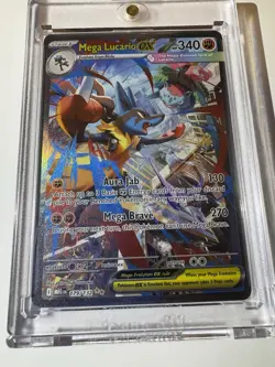 Mega Lucario EX SIR #179 Pokemon TCG Mega Evolution 1 Pack Fresh NM English - Image 1