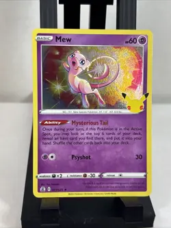 Mew Holo Rare Celebrations 011/025 NM Pokemon TCG - Image 1