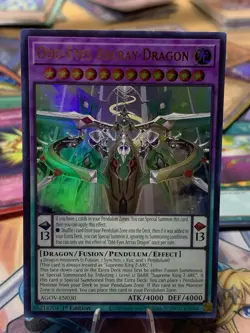Yugioh Odd-Eyes Arcray Dragon AGOV-EN030 Ultra Rare 1st Ed NM - Image 1