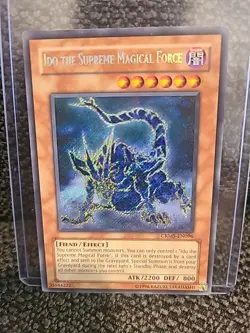 Yugioh Ido The Supreme Magical Force CRMS-EN096 Secret Rare LP - Image 1