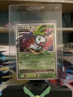 Pokemon Card Japanese Collection Pack PtS Shaymin LV.X 003/012 Holo - NM/LP - Image 1