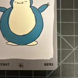 Pokenot Snoremax/Snorlax #143 Derpy Parody Custom Card Dysfunctional Passholder - Image 4