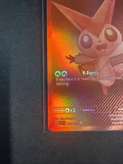 Red Victini 172/086 Mint / NM Holo Pokemon Card White Flare BWR English TCG WHT - Image 5