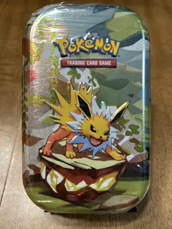 Pokemon Cards - Prismatic Evolutions Jolteon Mini Tin Factory Sealed - Image 1
