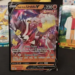 Single Strike Urshifu V - 085/163 - Pokemon Battle Styles Ultra Rare Card NM - Image 2