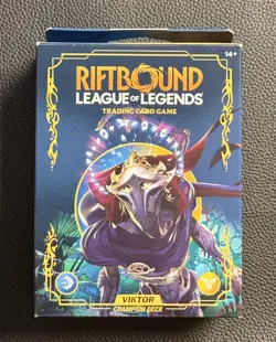 Riftbound: League of Legends Viktor Champion Deck Origins Trading Card Game NEW - Image 1