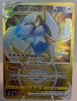 Lugia VSTAR - 211/195 - Pokemon Silver Tempest Secret Rare Card NM - Image 1