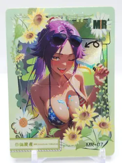 Femme Fatale - Anime Waifu MR Trading Card - Yoruichi - Image 1