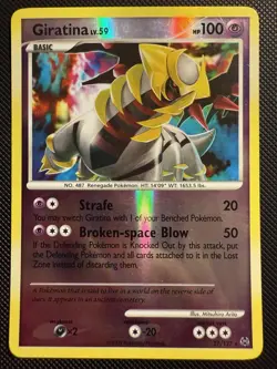 Pokemon Giratina TCG Platinum Reverse Holo Card 27/127 NM - Image 1