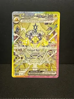 Pokemon Galvantula EX TCG Card Stellar Crown Holo 168/142 Sv07 NM - Image 2