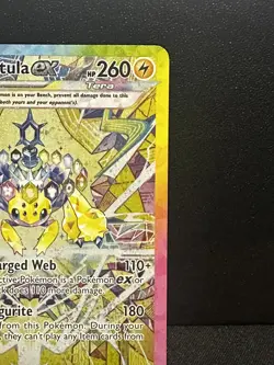 Pokemon Galvantula EX TCG Card Stellar Crown Holo 168/142 Sv07 NM - Image 3