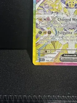 Pokemon Galvantula EX TCG Card Stellar Crown Holo 168/142 Sv07 NM - Image 5