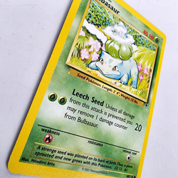 Pokemon TCG Bulbasaur Legendary Collection #68 Regular Common Card Pokemon Vintg - Image 4