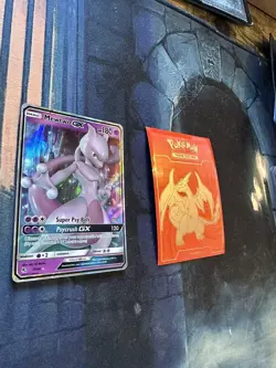 Mewtwo GX 31/68 Pokemon Hidden Fates Sun & Moon Ultra Rare Card 304💎NM💎 - Image 2
