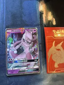 Mewtwo GX 31/68 Pokemon Hidden Fates Sun & Moon Ultra Rare Card 304💎NM💎 - Image 3