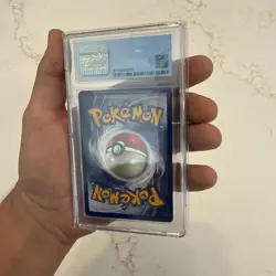 CGC 9 MINT Haunter 1999 Fossil 6/62 Holo Pokemon Card Vintage - Image 3