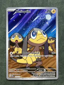 Helioptile 143/132 - Mega Evolution Illustration Rare- NM Pokemon Card - Image 1