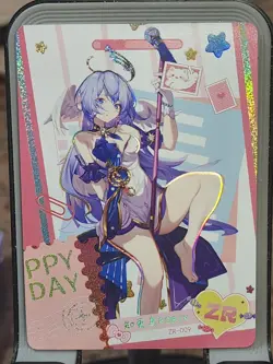 Robin Senpai Goddess Haven 6 Card Goddess Story Anime Waifu ZR ZR-009 - Image 1