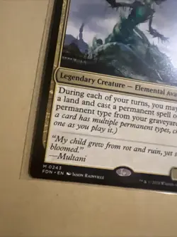 MTG Muldrotha, the Gravetide FDN 0243 M NM Regular - Image 3