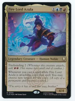 Fire Lord Azula FOIL #0220 MTG Avatar: The Last Airbender Magic The Gathering - Image 1