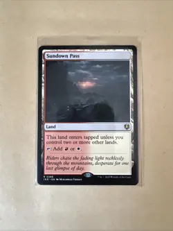 MTG Sundown Pass INR 0286 R NM Regular - Image 2