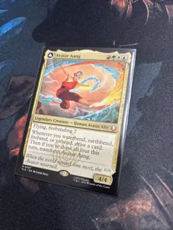 Mtg Avatar Aang - Avatar The Last Airbender + Bonus Foils - Image 1