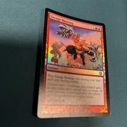 MTG Savage Beating Darksteel Foil NM Near Mint - Image 3