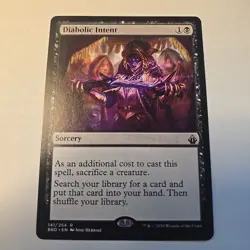 1x Diabolic Intent Moderate Play MTG Magic - Kid Icarus - - Image 1