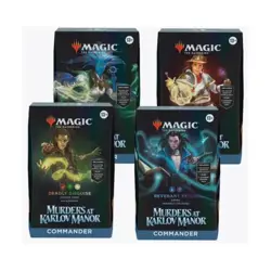 WOTC MtG Commander Murders at Karlov Manor Commander Deck Case New - Image 1