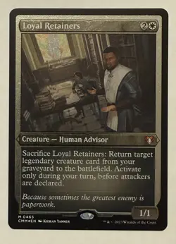 Loyal Retainers Foil Etched - Mythic - Commander Masters MTG - Image 1