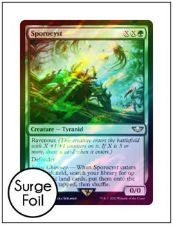 1x Sporocyst, Surge Foil, Warhammer 40k, Magic MTG NM - Image 1