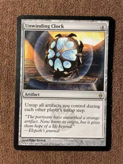 Unwinding Clock, New Phyrexia, MTG, Modern, EDH, Commander, ENGLISH - Image 1