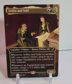 Sokka and Suki (Borderless) Avatar: The Last Airbender: Eternal-Legal Regular - Image 1