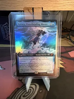 MTG - Katara, Waterbending Master- Extended Art Foil - Avatar - Image 1