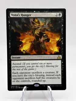 Vona's Hunger 090/196 Rivals of Ixalan RIX MTG LP - Image 1