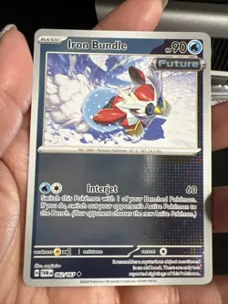 Pokemon TCG Twilight Masquerade - IronBundle Reverse Holo 62/167 - Image 2