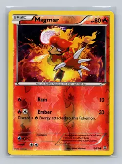 Magmar - 16/83 - Pokemon Generations - Reverse Holo - NM - Image 1