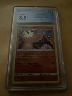 Graded 8.5 Pokemon Dragon Majesty Charizard 3/70 Holo Rare 2016 Near Mint - Image 1
