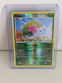 2009 Pokemon Shaymin Platinum Reverse Holo Rare 14/127 DPBP#531 - Image 1