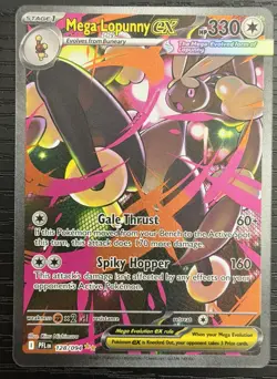 Mega Lopunny ex 128/094 Special Illustration Rare Pokemon TCG Phantasmal Flames - Image 1