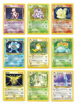 Complete Pokemon Base Set 102/102 1999 WotC LP w/ Some Shadowless & 1st Edition - Image 3