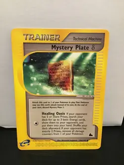 Pokemon Skyridge 136/144 Uncommon Mystery Plate Delta - Image 3