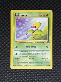 Pokemon TCG BELLSPROUT 49/64 Jungle Set Unlimited WOTC - Image 1