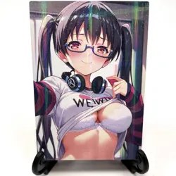 Iori Kousaka Sexy Hot Anime Waifu Girl Doujin Lewd Goddess Story Holo Art Card - Image 2