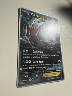 Darkrai EX Pokemon Card 180 HP Black Star Promo 74/122 - Image 3