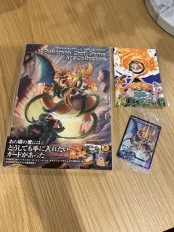 Pokemon Card Game Charizard EX 276/ XY-P Art Collection Promo Holo & Book - Image 1